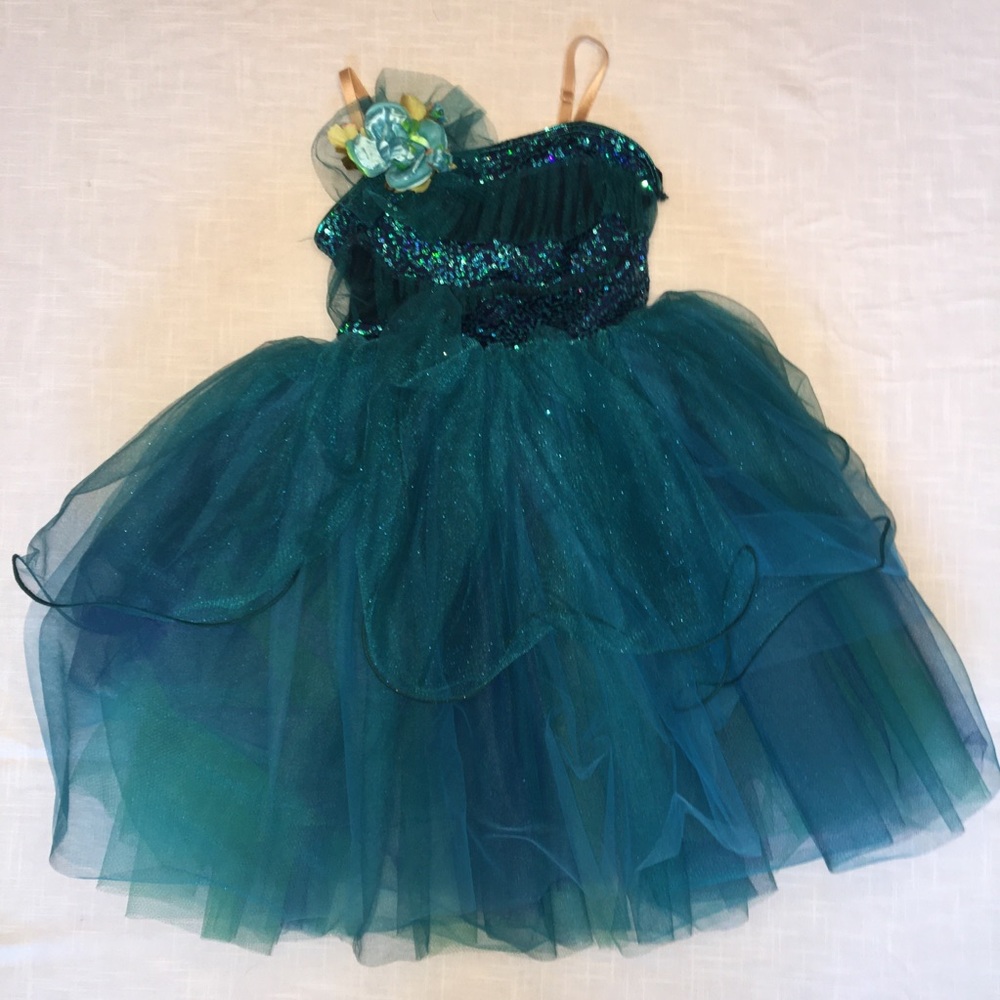 Children’s Dance Costume Blue Dress